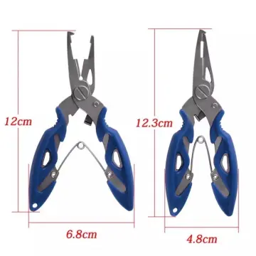 MAIA Stainless Steel Fishing Pliers Scissors Line Cutter Remove Hook Tackle  Tool