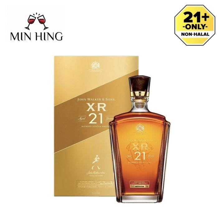 John Walker & Sons XR 21 Years Blended Scotch Whisky 750ml Lazada