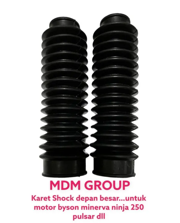 karet shock depan ukuran besar harga sepasang pnp Byson Minerva ninja