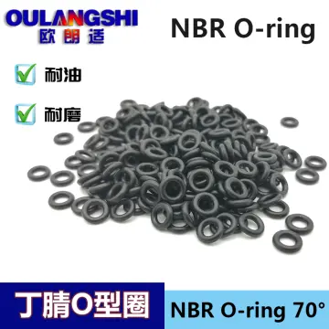 Durable CS 1.2mm NBR Rubber O Ring OD 4.2/5/5.5/6/6.5/8/9.5/10