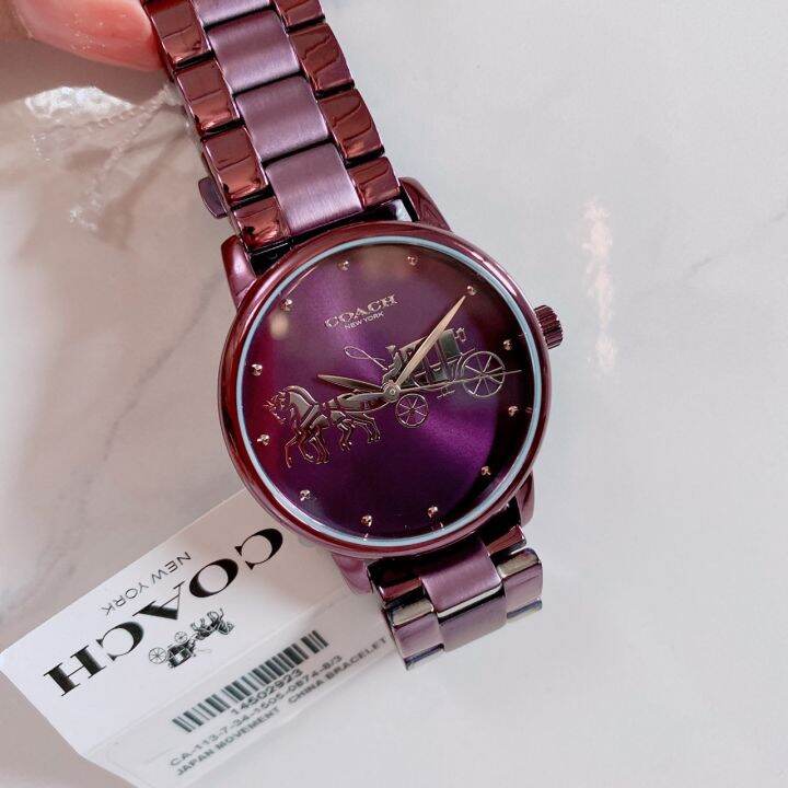 พร้อมส่ง-แท้-100-new-coach-นาฬิกา-รุ่น-ladies-coach-grand-watch