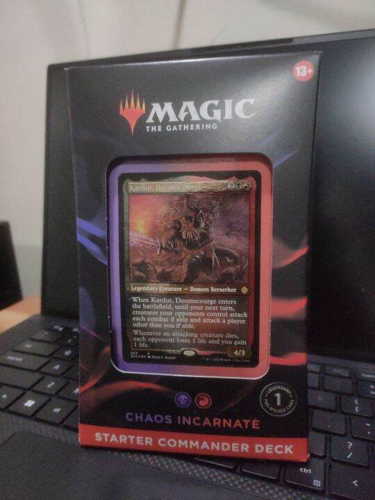 Magic The Gathering: Chaos Incarnate - Starter Commander Deck - Sealed ...