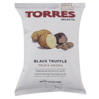 ทอร์เรส มันฝรั่งทอดกรอบรสทรัฟเฟิลดำ  Torres Selecta Black Truffle Premium Potato Chips 40g