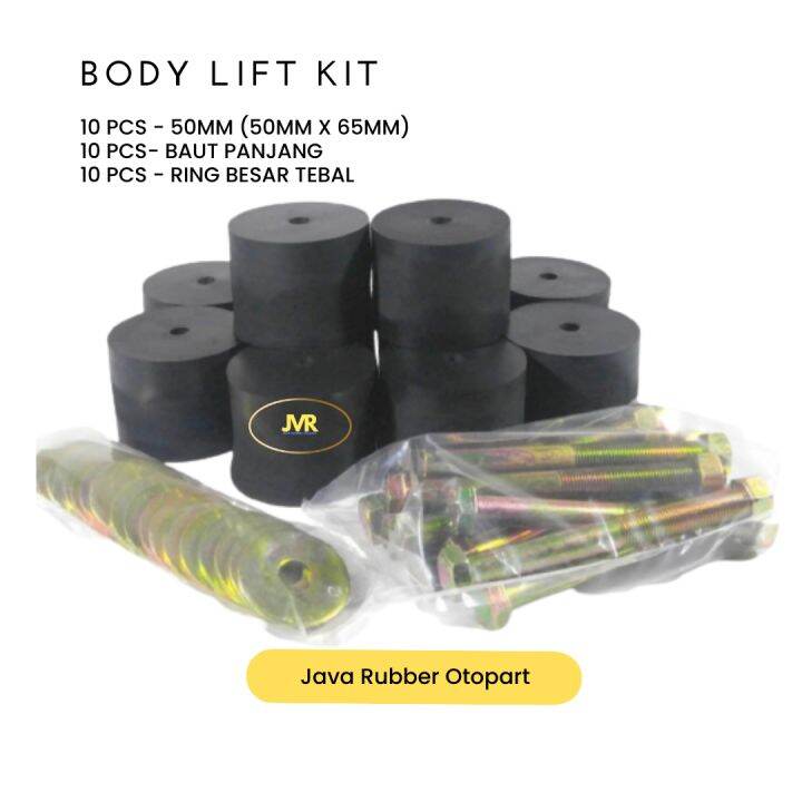Karet Body lift Kit Daihatsu Feroza Rocky Taft Grand Vitara tebal 50mm