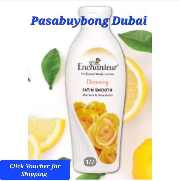 Enchanteur Charming Hand and Body Lotion 250ml Dubai UAE Lazada PH