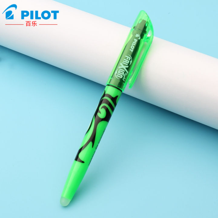 นำเข้าจากญี่ปุ่น-pilot-pilot-ปากกาเน้นข้อความที่ลบได้ปากกามาร์กเกอร์หลากสีสำหรับนักเรียนประถมชายและหญิงปากกาลบได้สีอ่อนปากกาลบได้ปากกาลบได้ปากกาลบได้ปากกาลบได้ควบคุมอุณหภูมิด้วยความร้อน-sw-fl