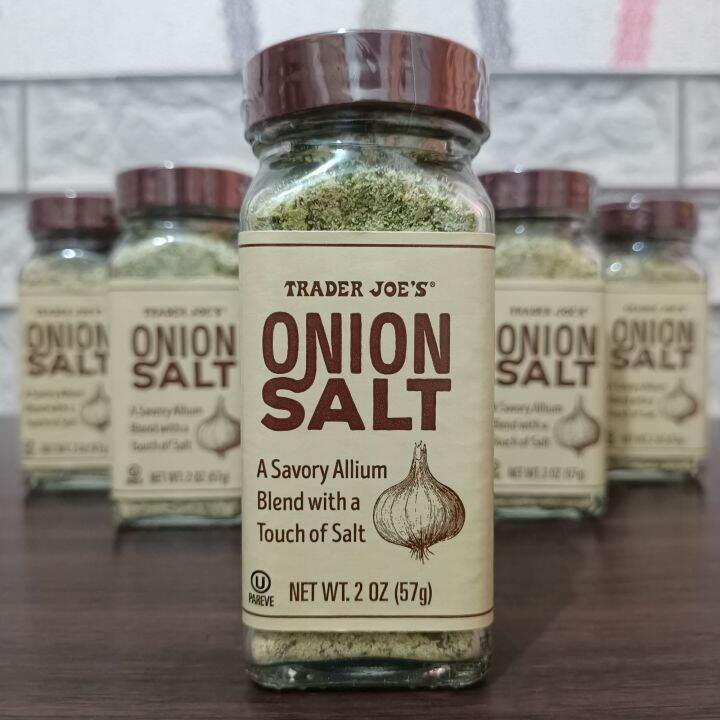 Trader Joe's Onion Salt (57 grams/jar) EXPIRY FEBRUARY 2025 (U.S