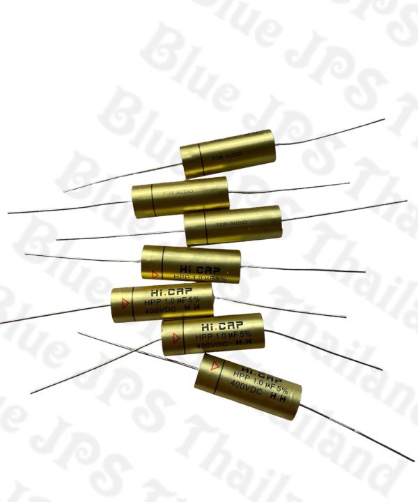 c-เสียงแหลม-hi-cap-gold-hpp-1-0uf400v-วัสดุคุณภาพสูงจากเยอรมัน-ราคาต่อชิ้น