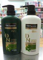 TRESemme เทรซาเม่ ดีท็อกซ์&amp;นอริช ดีเอ็นเอ [แชมพู+คอนดิชันเนอร์]แชมพูปริมาณสุทธิ450มล.คอนดิชันเนอร์ปริมาณสุทธิ400มล.