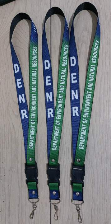 DENR W/ LOGO ID LACE LANYARD | Lazada PH