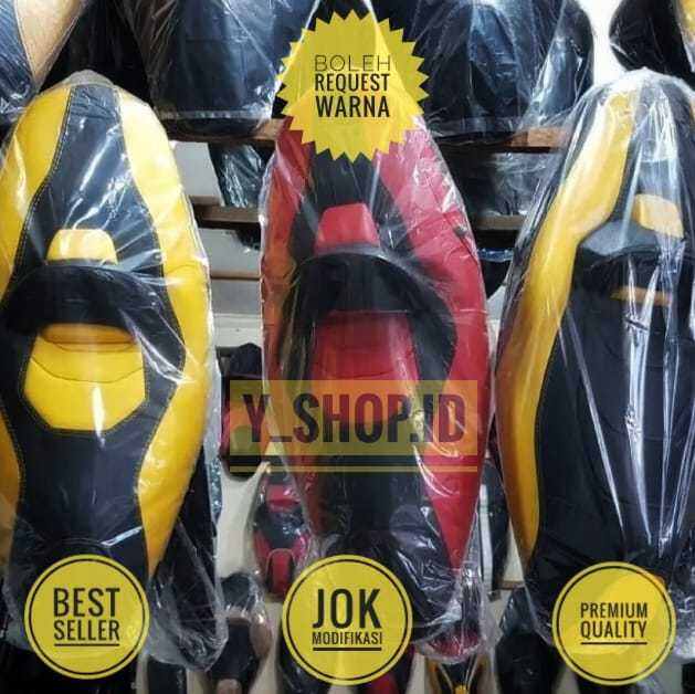 Jok Motor Modifikasi Nmax Pcx Aerox Vario Dll Model Eropa Bahan