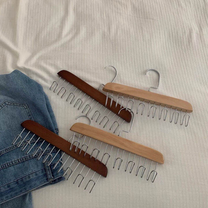 Hooks Hanger, Anti Slip Multi Hook Coat Rack, 360 Degree Rotation Top