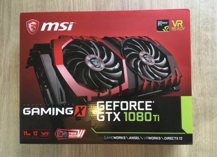 Nvidia Geforce Gtx 1080 Ti Gaming X Brand New MSI NVIDIA GeForce GTX 1080 TI Gaming X 11GB GDDR5 Graphics