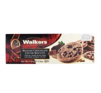 Walkers belgian chocolate chunk biscuits บิสกิตชอคโกแลต ขนาด 150g