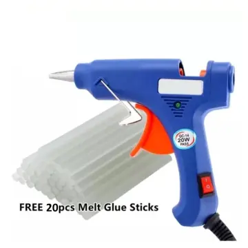 Hot Glue Sticks, 20pcs 11mm X 150mm Hot Melt Glue Gun Sticks For