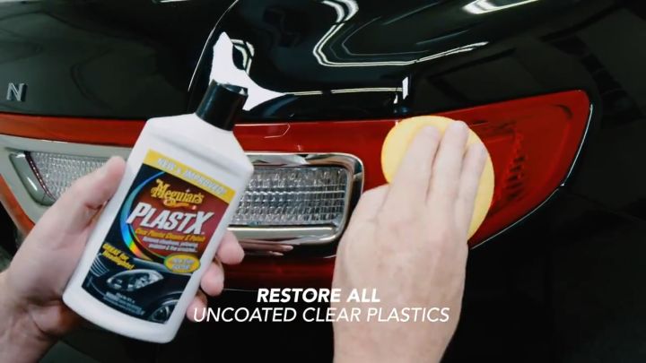 🌱 Meguiar's G12310 PlastX Clear Plastic Cleaner & Polish Restore 296ml  Free Gift Headlamp Headlight Oxidized Yellowish Fine Scratches Enhance  Visibility Safe For Driving Car Care DIY Original Ready Stock