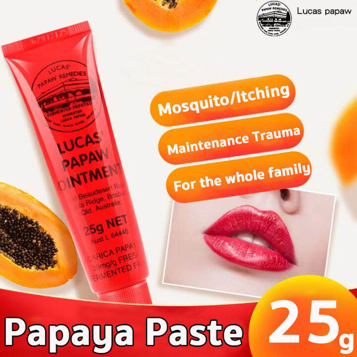Australian Lucas Papaw papaya paste baby universal paste papaya papaya