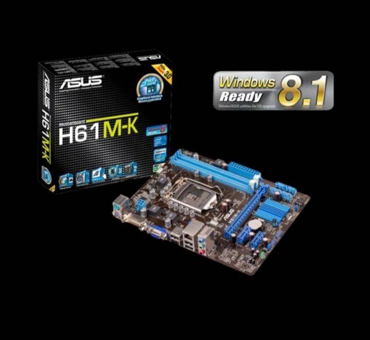 Motherboard Asus H61M-K DDR3 Socket 1155 | Lazada Indonesia