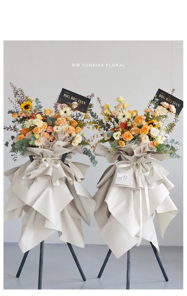Solid Color Ouya Paper Korean Style Paper Flowers Wrapping Paper Bouquet  Wrapped Flower Gift Floral Flower Shop Material Wholesale