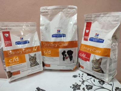 [Hills Prescription Diet]dry dog/cat food อาหารสูตรบำบัดโรคแบบเม็ด C/d L/d 1.5 kg 3.5kg C/d multicare, C/d stress
