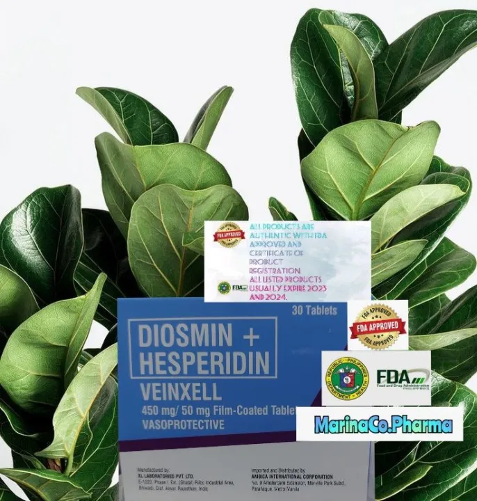 Diosmin 1 box by 30's Hesperidin, alone or in combination with other citrus bioflavonoids (such