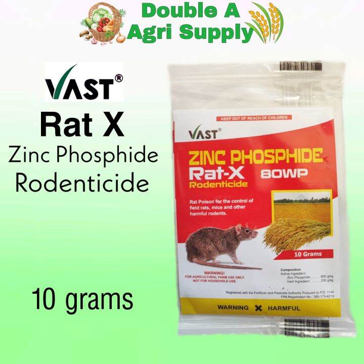 Rat X / Zinc Phosphide / Rat Killer /Rodenticide / Pamatay sa Daga Lazada PH