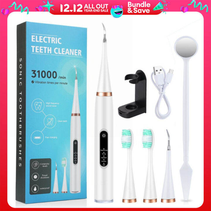 Electric Ultrasonic Teeth Cleaner Dental Scaler Dental Tooth Calculus