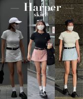 KINDARARE — Harper skirt (เฉพาะกระโปรง ไม่รวมเข็มขัด) (พร้อมส่ง 3 สี มีซับในกางเกง)