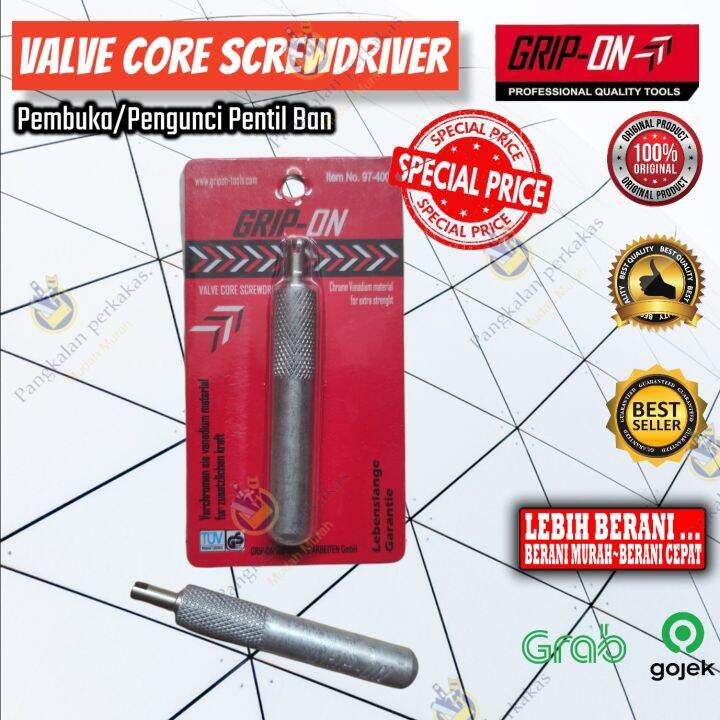 Pembuka Pentil Ban Kunci Pentil Ban Mobil Motor Grip On High Quality