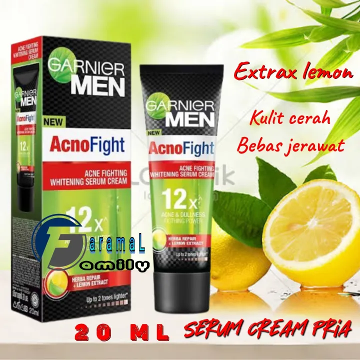 GARNIER Men Acno Fight Moisturizer 20ml Lazada Indonesia