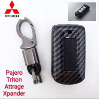 เคสกุญแจรีโมท Mitsubishi Pajaro Titon Attrage X-pander2ปุ่ม