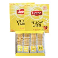 ชาลิปตัน ( Lipton Yellow Label )  กล่องสีเหลือง  ปริมาน 100 ซอง