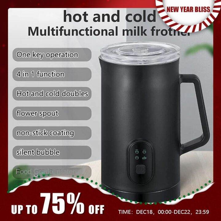 4 In 1 Milk Frother Cooker Hand Mixer for Coffee Milk Foamer Machine