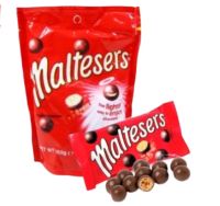 Maltesers มอลต์ทรีเซอร์ ขนมรสช็อคโกแลตสอดไส้รสมอล์ต มีให้เลือก2ขนาด ขนมนำเข้า