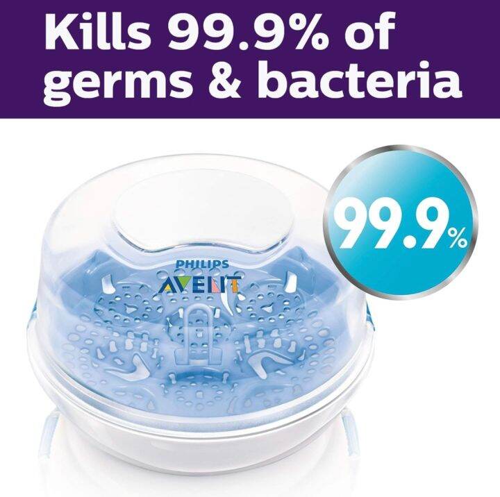 Philips AVENT Microwave Steam Sterilizer Single Pack Lazada