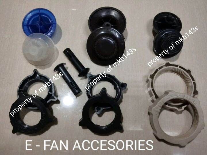 ELECTRIC FAN PARTS AND ACCESORIES GUARD/GRILL LOCK & FAN BLADE LOCK