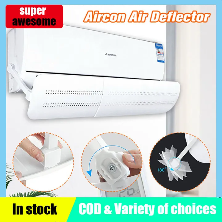 Air conditioner wind deflector anti direct blowing retractable cold air ...