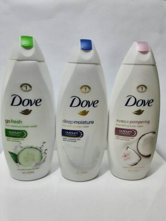 Dove Body Wash Liquid Soap ( Nutrium Moisture) 650 ml. Lazada PH