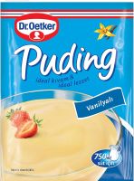 พุดดิ้ง ผงพุดดิ้ง pudding powder วานิลลา (Vanilla) ขนาด 125 กรัม สินค้าคุณภาพจากประเทศตุรกี วันหมดอายุ Exp 01 2024 (พร้อมจัดส่ง)