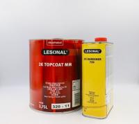 Lesonal 2K Topcoat MM ( ท๊อปโค้ท(แม่สี)) No. 320-11 (สีขาว) ขนาด 3.75L และ 2K Hardener 720 รถ (ตัวเร่ง) ขนาด 1L