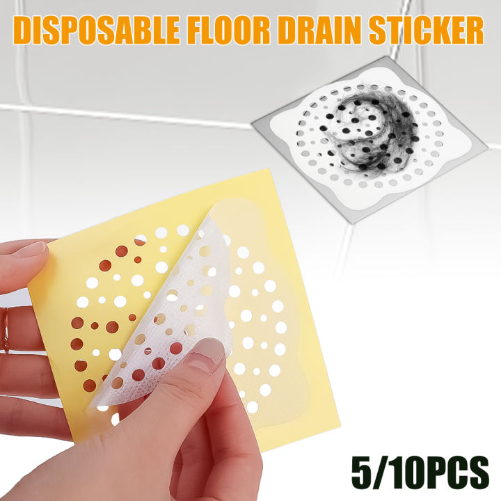 Disposable Floor Drain Stickers, Hair Stickers, Sewer Anti-clog