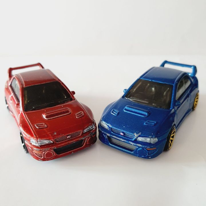 โมเดล-รถเหล็ก-hotwheel-98-subaru-impreza-22b-sti-version-no-package