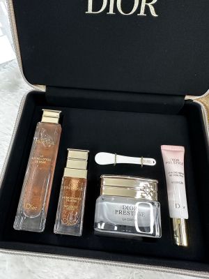 💎 Dior prestige le rituel decouverte set 💎 set สุดปังคุ้มเวอร์ มาพร้อมกล่องทองหรูหรา