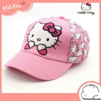 หมวกกันแดด คิตตี้ Hello Kitty ซานริโอ้ สีชมพู หมวกแก๊ป น่ารักมาก