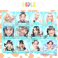 สติกเกอร์ g-idle แฟนเมด [ฟ้า] เซ็ตละ 30 ชิ้น