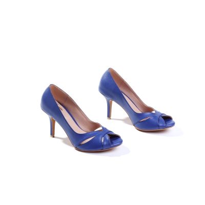 LALANTA BUTTERFLY BLUE รองเท้าส้นสูง 3 นิ้ว