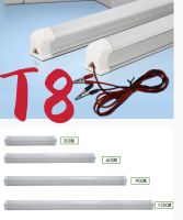 หลอดไฟLED 12V T8 แสงสีขาว สายยาว3เมตร