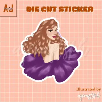 Taylor Swift Die-Cut Sticker