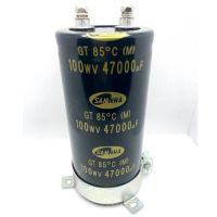 Capacitor ยี่ห้อ Samwha ของแท้ ค่า 47000uF/100V.