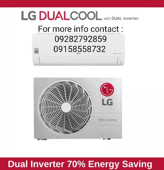 Lg 25hp Dual Cool Inverter Airconditioner Lazada Ph 6827